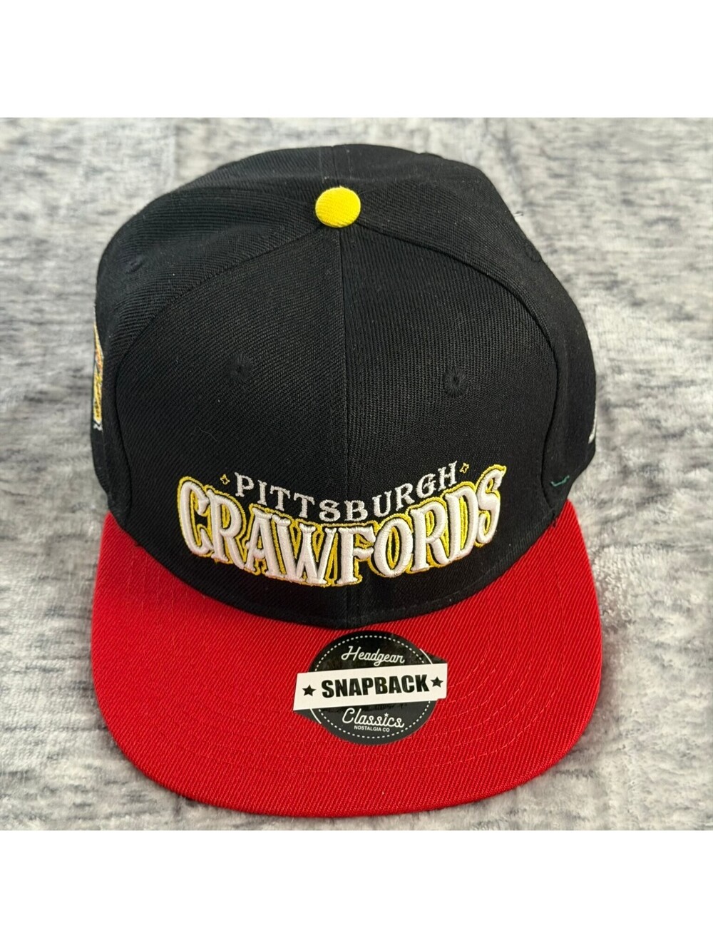 Pittsburgh Crawfords Headgear Classics Snapback Hat 1935 Champions Negro League